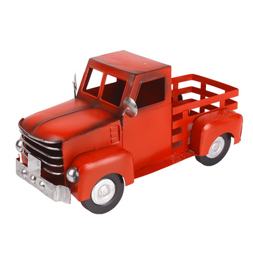 Ornements 31x15x16,5cm décorations de camion décorations de Noël de camion ornements d'ambiance de Noël petits objets decoratifs